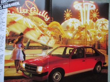 Opel Kadett J Prospekt Oktober 1982