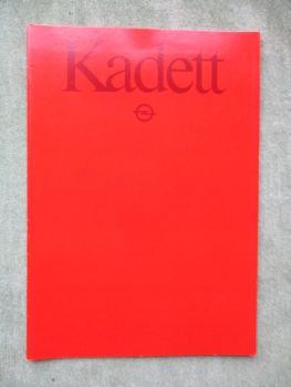 Opel Kadett D 2-türig 3-türig 5-türig +SR +Caravan +Berlina Luxus Voyage Katalog Januar 1983