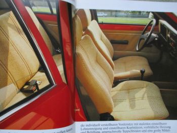 Opel Kadett D 2-türig 3-türig 5-türig +SR +Caravan +Berlina Luxus Voyage Katalog Januar 1983