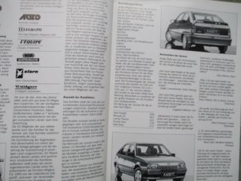 Opel Kadett E Auto des Jahres 1985 Katalog