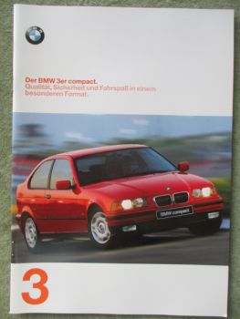 BMW 316i 318ti 318tds E36/5 Compact +Personal Line März 1997