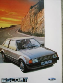 Ford Escort Laser Katalog August 1983