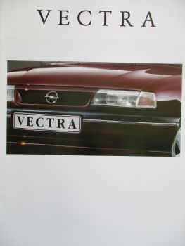 Opel Vectra A GL GLS CD GT/GT 16V 4x4 CD Diamant V6 Katalog August 1992