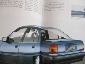Opel Omega A Limousine +3000 +Caravan 1.8S 2.0i kat 2.4i kat 2.3D 2.3TDI 3.0i Kat Oktober 1988