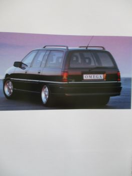 Opel Omega A GL CD +Diamant +GL Sportive +3000 +Caravan 2.0i kat 2.3d 2.6i kat 3.0i 24V kat August 1991