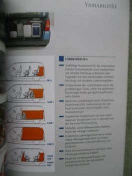 Mercedes Benz V-Klasse BR638 Verkäuferhandbuch +Konkurrenten Ausgabe 3/1996
