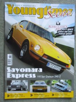 Youngtimer Scene 3/2010 Datsun 240Z,Ford Capri 2600RS,230CE C123,Opel Kadett D GLS,911 SC 3.0 Targa,BMW 320/4 E21