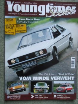 Youngtimer Scene 6/2010 VW Scirocco (Typ53), Porsche 914/6,280TE W123,Audi 80L,Senator A,El Camino 1970,KVA GT 40 MK1