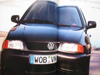 VW Polo Variant (Typ 6N2) +Sportline +Comfortline Katalog Oktober 1998