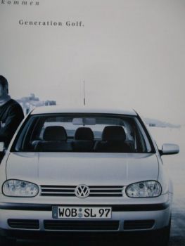 VW Golf IV +Highline +Colour Concept +GTI +V6 April 2001+Preisliste
