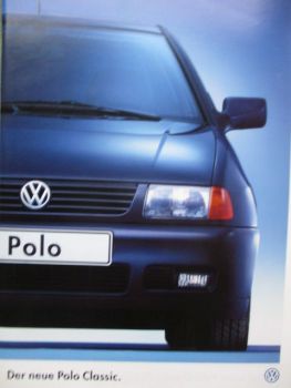 VW Polo Classic 44kw 55kw 74kw 47kw SDi 66kw TDI Katalog November 1996