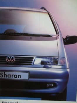 VW Sharan 7M9 CL GL Carat Prospekt September 1995