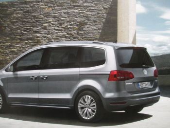 VW Sharan Prospekt Vorabinformation August 2010