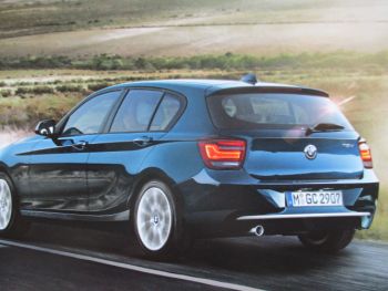 BMW 1er Reihe F20  Kurzanleitung Oktober 2014