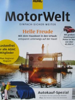 ADAC MotorWelt Frühling 2021 Autokauf Spezial,Sommerreifentest