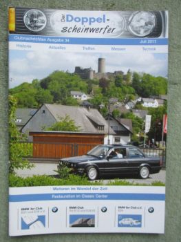 Der Doppelscheinwerfer Juli 2011 M535i E28, E30 und M30,