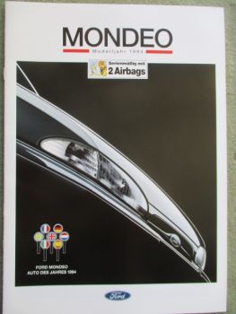 Ford Mondeo CLX CL Turnier GLX Ghia Modelljahr 1994 Katalog