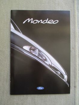 Ford Mondeo CLX CL Turnier +GLX Ghia Katalog Dezember 1992