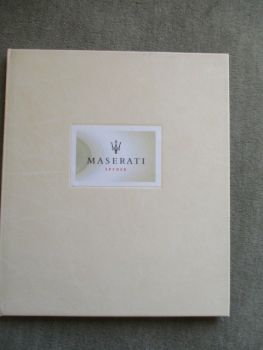 Maserati Spyder Media Book +CD-Rom Italienisch/Englisch