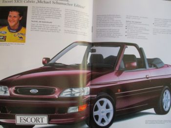 Ford Escort Cabrio Michael Schumacher Edition Mai 1993