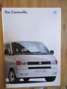VW T4 Caravelle 2.0l +2.5l Ottomotor 1.9l +2.4l Dieselmotor Januar 1995