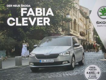 Skoda Fabia Clever Katalog Januar 2021 +Combi MPI TSI Januar 2021