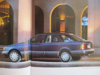 Ford Scorpio CL GL Ghia +4x4 Katalog November 1987