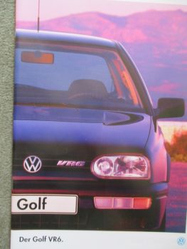 VW Golf III 1H1 VR6 Katalog August 1994