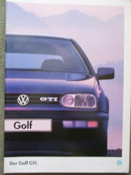 VW Golf III 1H1 GTI katalog Januar 1995
