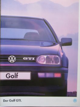 VW Golf III 1H1 August 1994 +16V Katalog