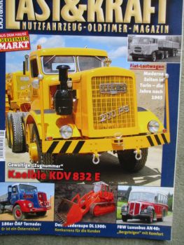 Last & Kraft 1/2013 Kaelble KDV 832E, FBW Luxusbus AN40,ÖAF Tornado 18 M,Laderaupe Deutz DL1300,