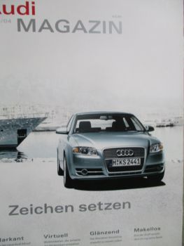 Audi Magazin 3/2004 neue A4,TT Advance Pakete,