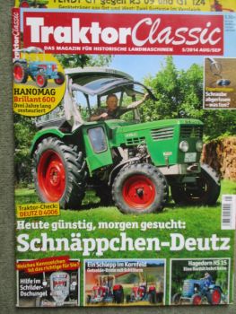 Traktor Classic 5/2014 Deutz D4006,Hanomag Brillant 600,Hagedorn HS15,