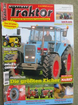 Oldtimer Traktor 5-6/2012 Hürliman D85 und D70,MIAG Ackerschlepper LD20,