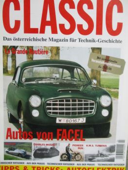 Austro Classic 3/2005 90 Jahre Marcus Wagen,Hercules Wankel,Facel Vega +HK500 +FVS 1955,