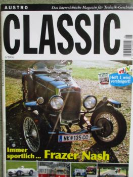 Austro Classic 6/2006 Frazer Nash T.T. Replica 1935, Simca 1500