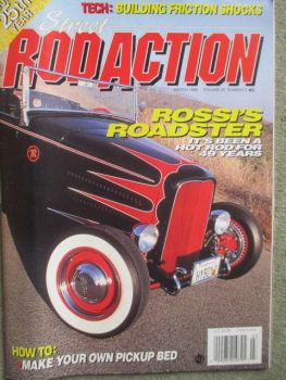 Street RodAction 3/1996 Rossiss Roadster,make your own pickup bed