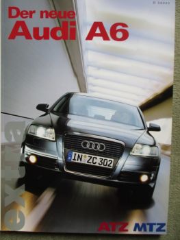 ATZ MTZ Audi A6 Typ4F März 2004 Sonderheft Technik +Fahrwerk +Historie