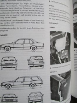 Opel Original Ratgeber Pflege und Wartung Rekord C D E ab August 1966 NEU