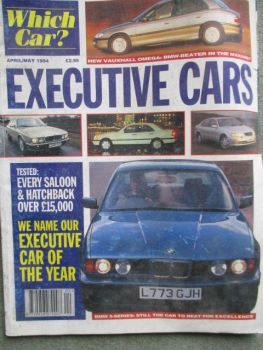 Which Car? 4+5/1994 Test Alfa Romeo 155,164,Audi 80/100,XM,Escort,Granada,Civic,Xedos,Rover 220,Vauxhall,440,