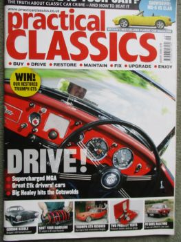 practical classics 8/2006 Gordon Keeble,Triumph GT6,Fiat X1/9,Peugeot 205GTi,Lotus Elan vs. Mazda MX-5 (NA),