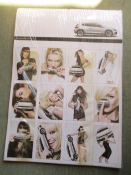 VW Scirocco 2009 Großformat Kalender phtographed by Rankin 42X60cm NEU