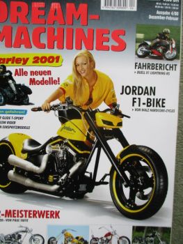 Harley-Davidson Dream Machines 4/2000 Buell X1 Lighning RS,Modell E10E von 1914,