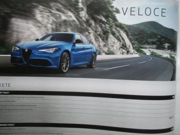 Alfa Romeo Giulia +Business +Super +Sprint +Lusso +Veloce +Quadrifoglio Juli 2020