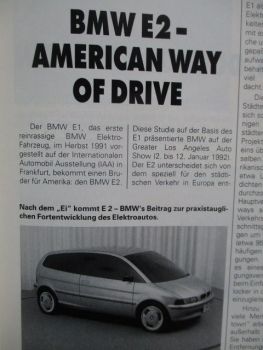 BMW Veteranen Club-Nachrichten 1/1992 E2,BMW 335,Scuderia Bavaria