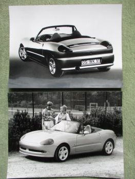 Karmann Idea Pressefotos IAA Frankfurt 1991 2 Stück
