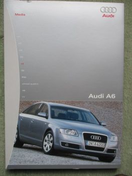 Audi A6 (Typ 4F) 2.0TDI 103kw 3.0TDI V6 165kw 2.4V6 130kw 3.2V6 FSI 188kw 4.2V8 246kw +Fotoheft +CD Februar 2004