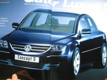 Volkswagen magazin 10/1999 Polo 9N,Concept D,U18,