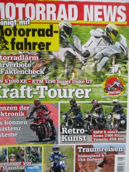 Motorrad News 8/2020 40 Jahre Yamaha PW50,BMW S1000XR vs. KTM 1290 Super Duke GT