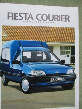Ford Fiesta Courier Kombi Kastenwagen Katalog Januar 1993